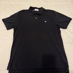 Black Southern Tide Skipjack Polo